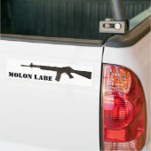 Autocollant De Voiture Molon Labe (Sur camion)