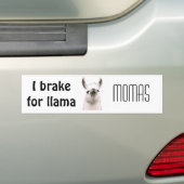 Autocollant De Voiture Moma Llama (En voiture)