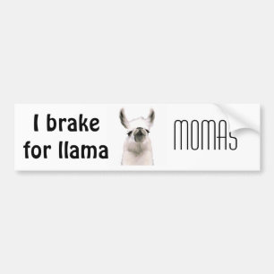 Autocollant De Voiture Moma Llama