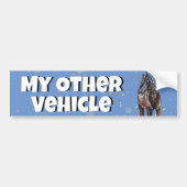 Autocollant De Voiture mon autre cheval de voiture (Devant)