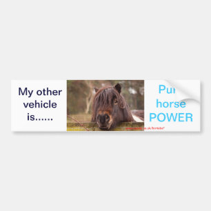 Autocollant De Voiture Mon autre véhicule—