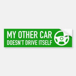 Autocollant De Voiture Mon autre voiture ne se conduit pas