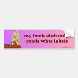 Autocollant De Voiture mon club de lecture…