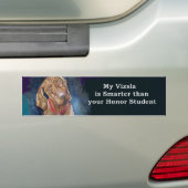 Autocollant De Voiture Mon Vizsla (En voiture)
