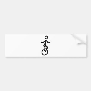 Autocollant De Voiture Monocycle
