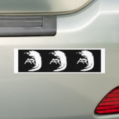 Autocollant De Voiture Monogramme de vague (En voiture)