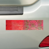 Autocollant De Voiture MONogramme rouge étoile du matin (En voiture)