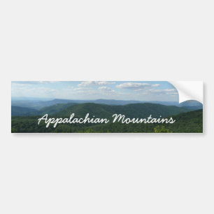 Autocollant De Voiture Montagnes des Appalaches I Shenandoah