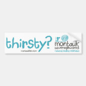 Autocollant De Voiture Montauk BeverageWorks - adhésif pour pare-chocs (Devant)