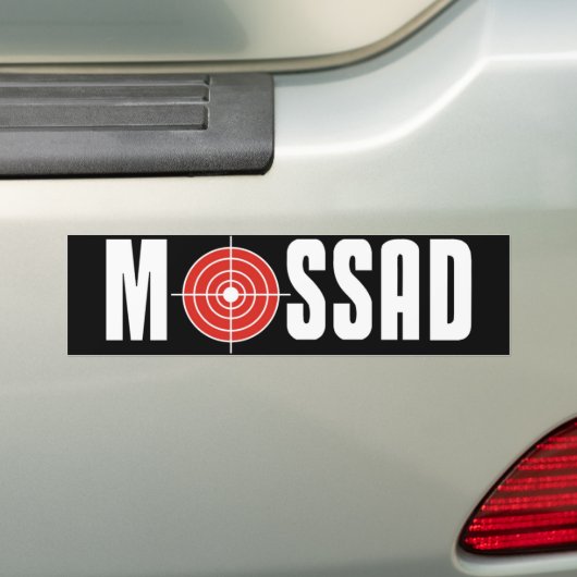 Autocollant De Voiture Mossad (En voiture)