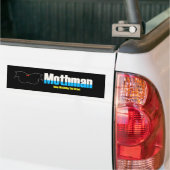 Autocollant De Voiture Mothman (Sur camion)