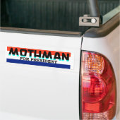 Autocollant De Voiture Mothman pour le président (Sur camion)