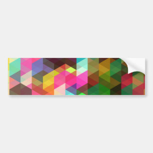 Autocollant De Voiture Motif Abstrait