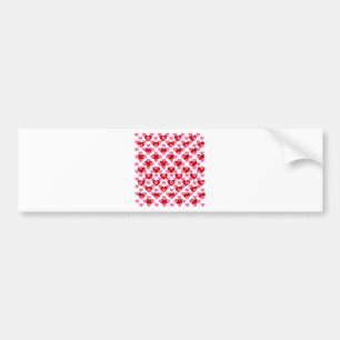 Autocollant De Voiture Motif cardiaque