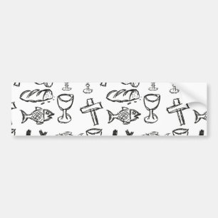 Autocollant De Voiture Motif chrétien