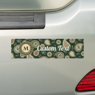 Autocollant De Voiture Motif Cypress Paisley