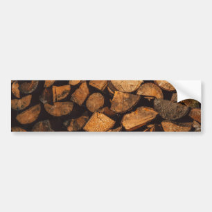 Autocollant De Voiture motif de bois