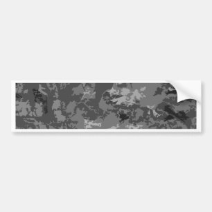 Autocollant De Voiture Motif gris gris de conception de camouflage de
