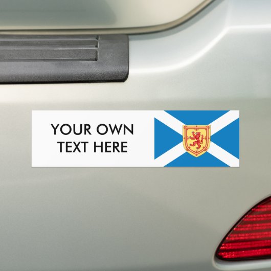 Autocollant De Voiture Motif royal de drapeau de bras de l'Ecosse (En voiture)