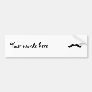Autocollant De Voiture Moustache