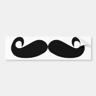 Autocollant De Voiture Moustache Bumpersticker