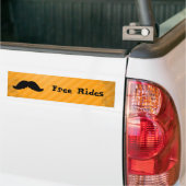 Autocollant De Voiture Moustache mexicaine (Sur camion)