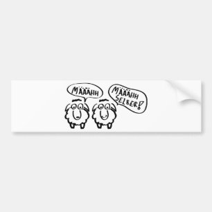 Autocollant De Voiture mouton schafe määäähhh määhhh selder !