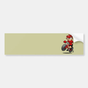 AUTOCOLLANT DE VOITURE MTB