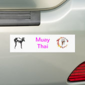 Autocollant De Voiture Muay Thai (En voiture)
