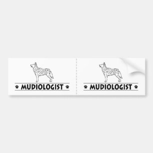 Autocollant De Voiture Mudi humoristique
