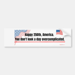 Autocollant De Voiture 'Murica ! Drôle de patriotisme