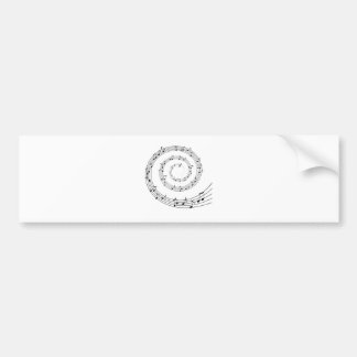 Autocollant De Voiture Musique