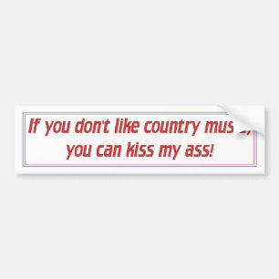 Autocollant De Voiture Musique country