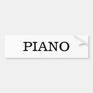 Autocollant De Voiture Musique piano