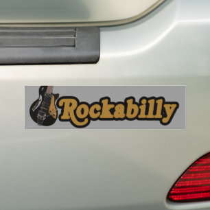 Autocollant De Voiture Musique Rockabilly