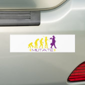 Autocollant De Voiture mutatepurple (En voiture)