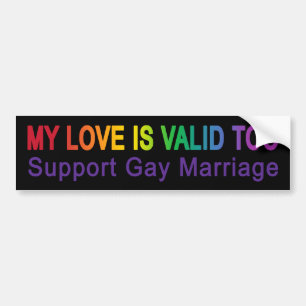 Autocollant De Voiture My Love Is Valid Too