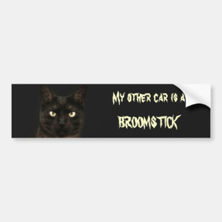 Autocollant De Voiture My other car is a broomstick