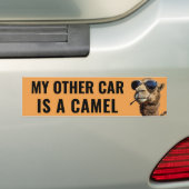 Autocollant De Voiture My Other Car is a Camel Funny Arab (En voiture)