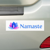 AUTOCOLLANT DE VOITURE NAMASTE (En voiture)