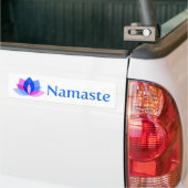 AUTOCOLLANT DE VOITURE NAMASTE (Sur camion)