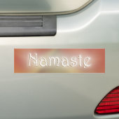 Autocollant De Voiture Namaste (En voiture)