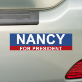 Autocollant De Voiture Nancy pour le président (En voiture)