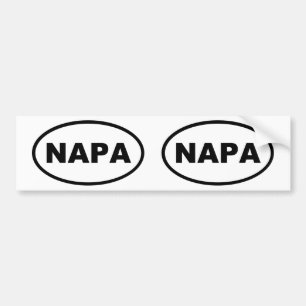 AUTOCOLLANT DE VOITURE NAPA