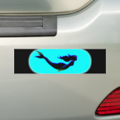 Autocollant De Voiture natation sous-marine de sirène (En voiture)