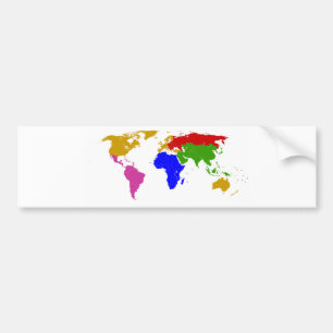 Autocollant De Voiture nations groupées