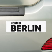 Autocollant De Voiture né à berlin (En voiture)