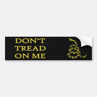 Autocollant De Voiture NE MARCHEZ PAS SUR MOI Bumpersticker