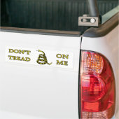 Autocollant De Voiture NE MARCHEZ PAS SUR MOI l'adhésif pour pare-chocs (Sur camion)