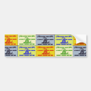 Autocollant De Voiture Ne marchez pas sur moi l'art de bruit